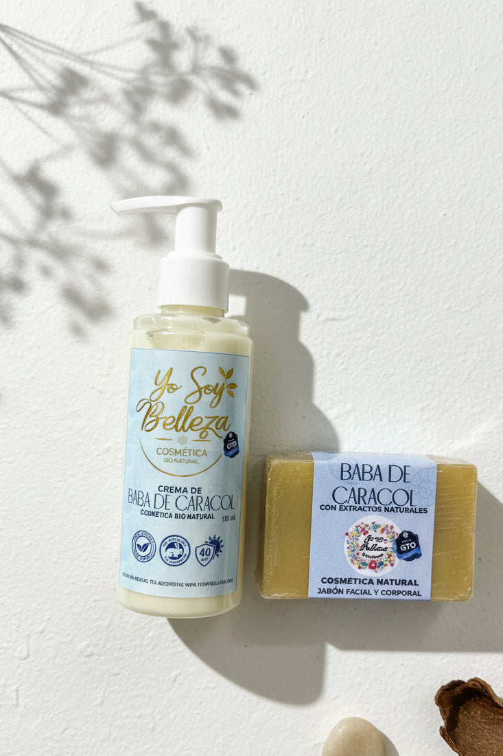 Snail Slime Cream + Anti-aging Soap