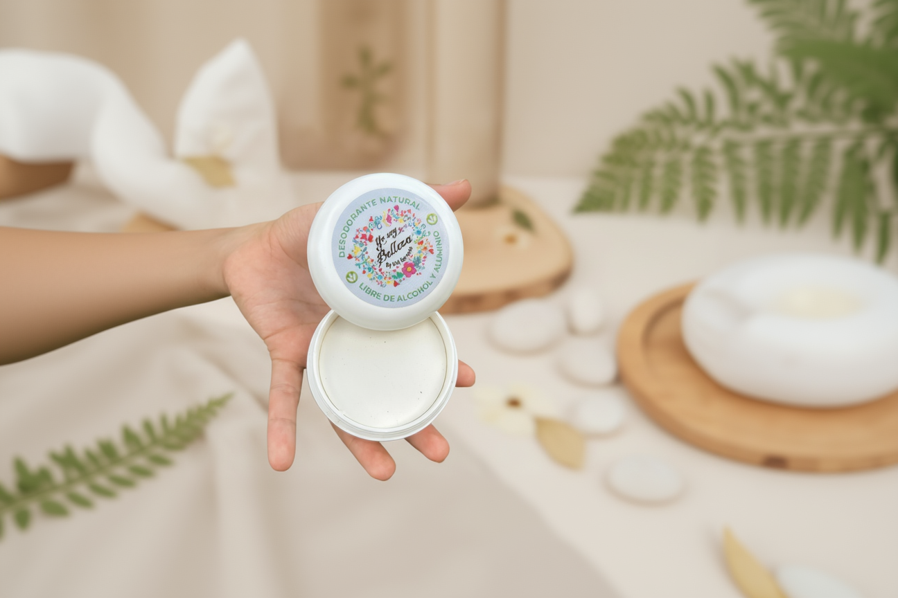 مزيل عرق كريمي عضوي للجنسين