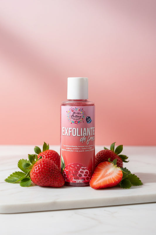 Exfoliante de fresa