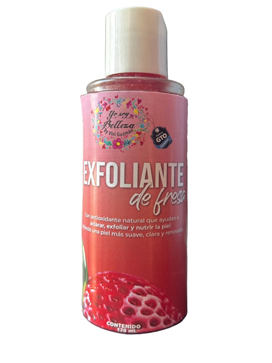 Exfoliante de fresa