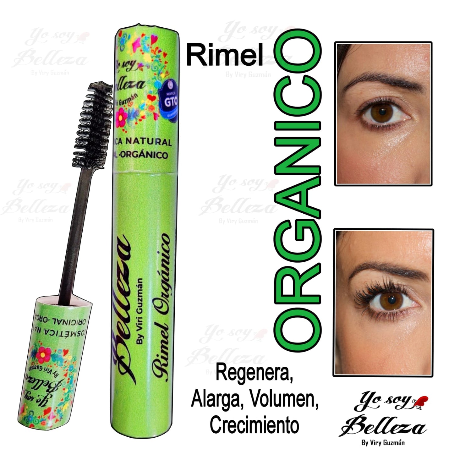 Rimel Organico Máscara de pestañas organica