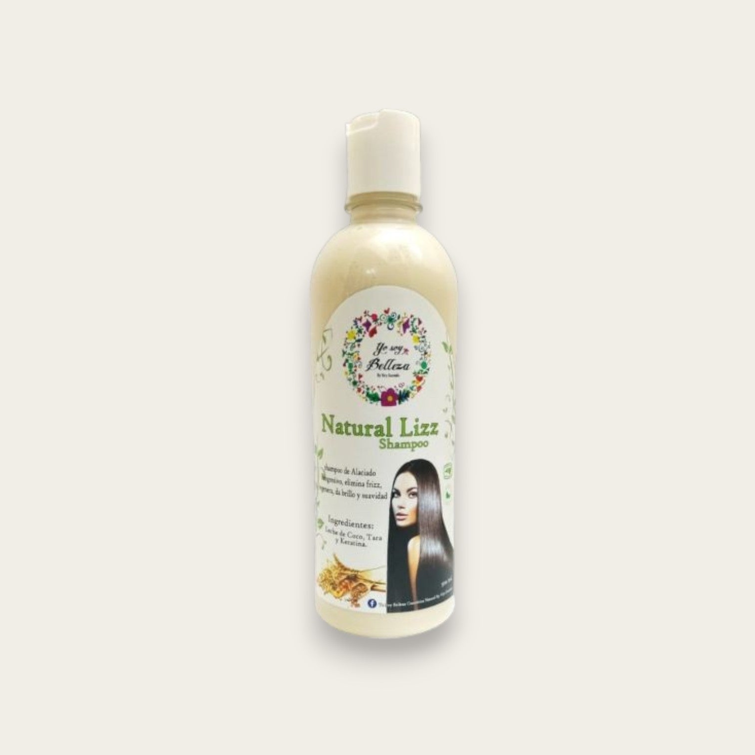 Shampoo Alaciador Natural Lizz  500 ml