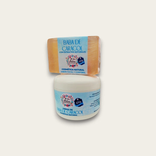 Crema de Babá de Caracol +  jabón anti edad