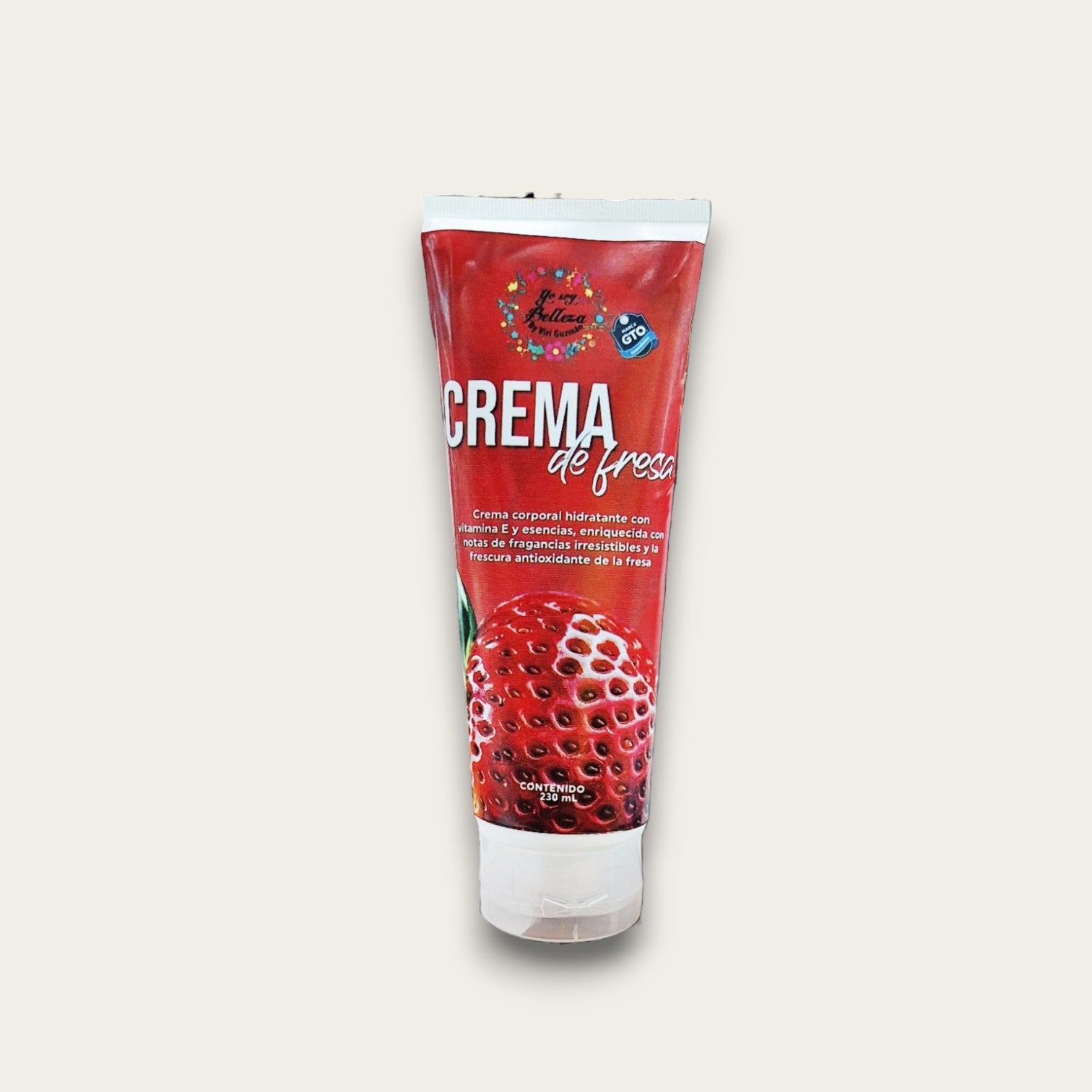 Crema corporal de Fresa 250 ml