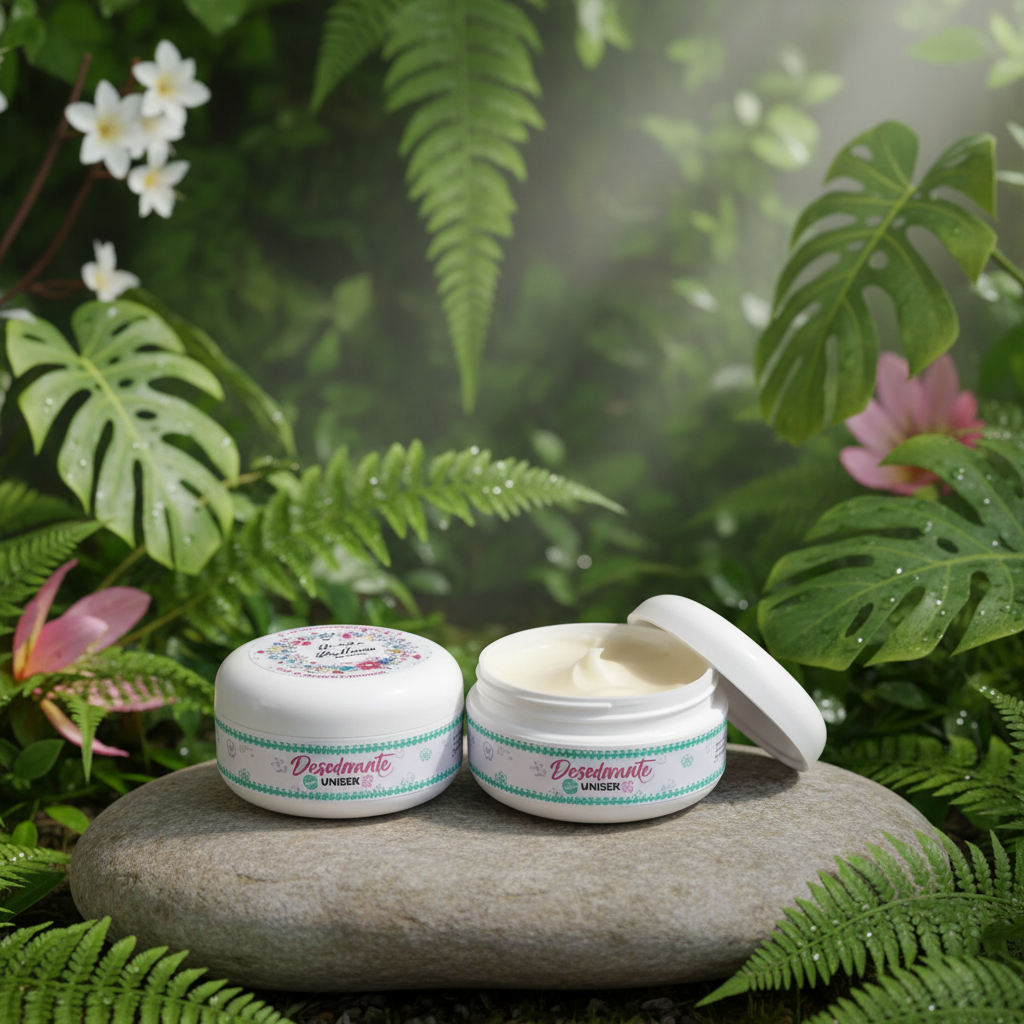 مزيل عرق كريمي عضوي للجنسين